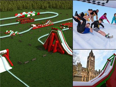 Outdoor Inflatable Obstacle Course Race,Insane Inflatable 5K Obstacle Course For Sale  BY-5K-011